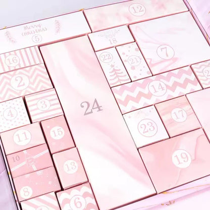 Calendário do Advento de Natal – Caixa de Surpresas com 24 Itens