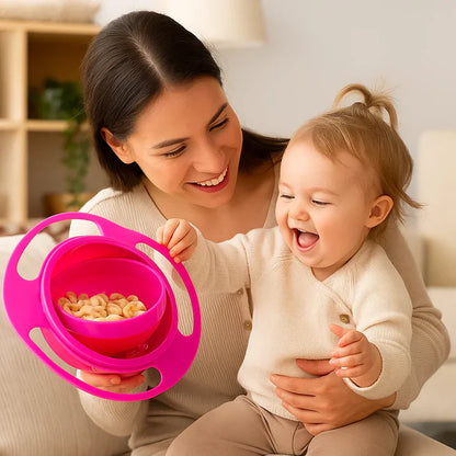 Tigela infantil antiderramamento – refeições sem bagunça