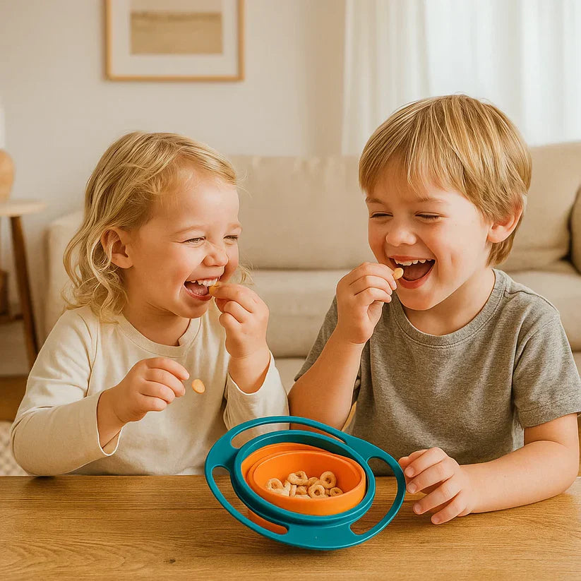 Tigela infantil antiderramamento – refeições sem bagunça