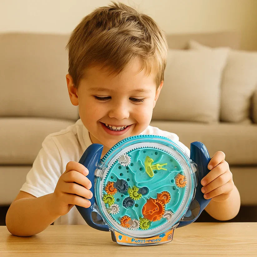 Roda labirinto 3D – jogo educativo para agilidade e coordenação