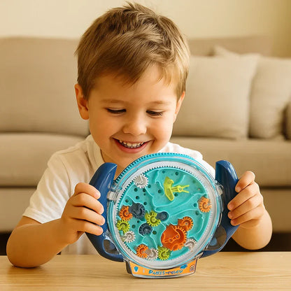 Roda labirinto 3D – jogo educativo para agilidade e coordenação