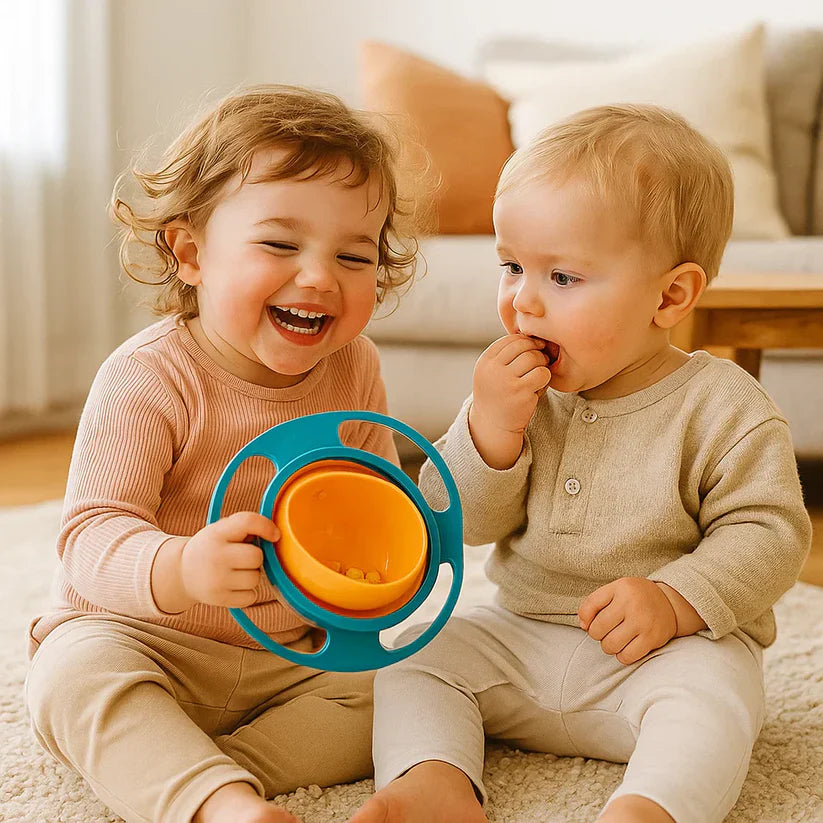 Tigela infantil antiderramamento – refeições sem bagunça