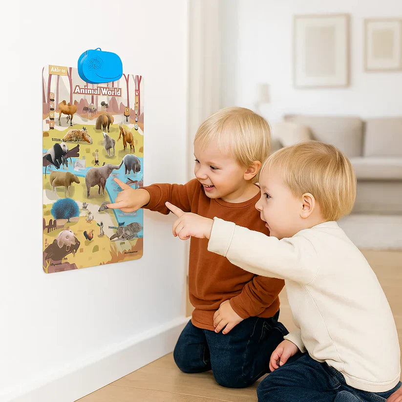 Lousa falante – alfabeto e aprendizado para crianças