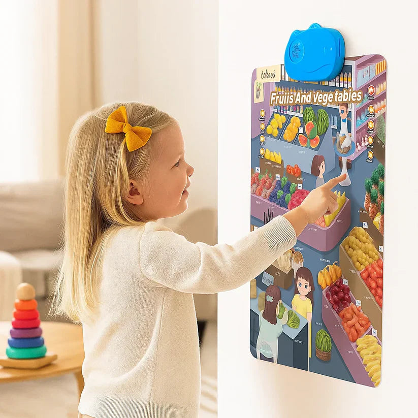 Lousa falante – alfabeto e aprendizado para crianças