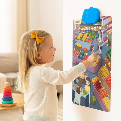 Lousa falante – alfabeto e aprendizado para crianças