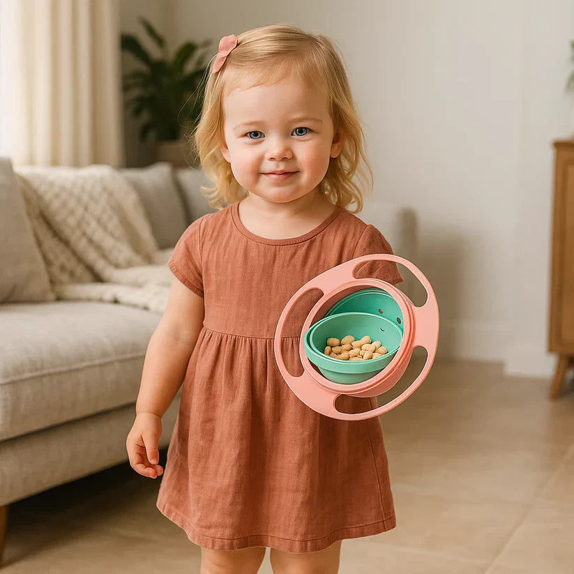 Tigela infantil antiderramamento – refeições sem bagunça