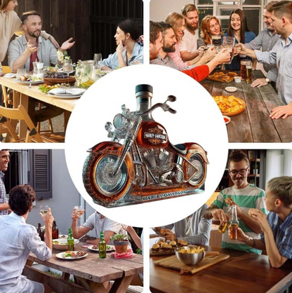 Edição limitada – garrafa de uísque “Harley”