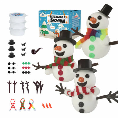 Kit criativo de boneco de neve DIY para crianças