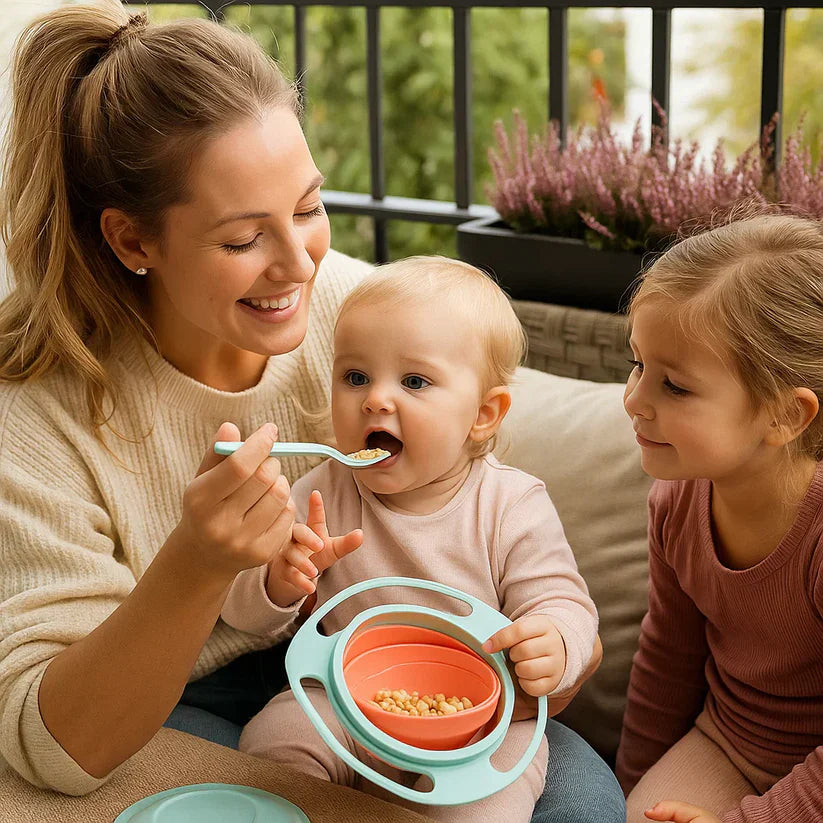 Tigela infantil antiderramamento – refeições sem bagunça