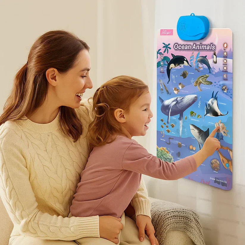 Lousa falante – alfabeto e aprendizado para crianças