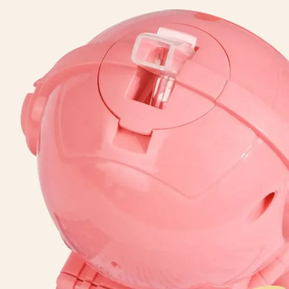 Garrafa de água infantil – design de astronauta