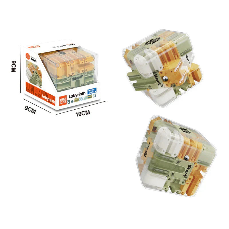 Quebra-cabeça lógico “Cubo Labirinto 3D”