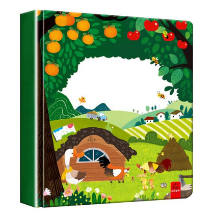 Livros infantis interativos 3D pop-up