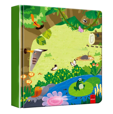 Livros infantis interativos 3D pop-up