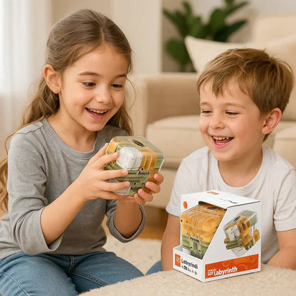 Quebra-cabeça lógico “Cubo Labirinto 3D”