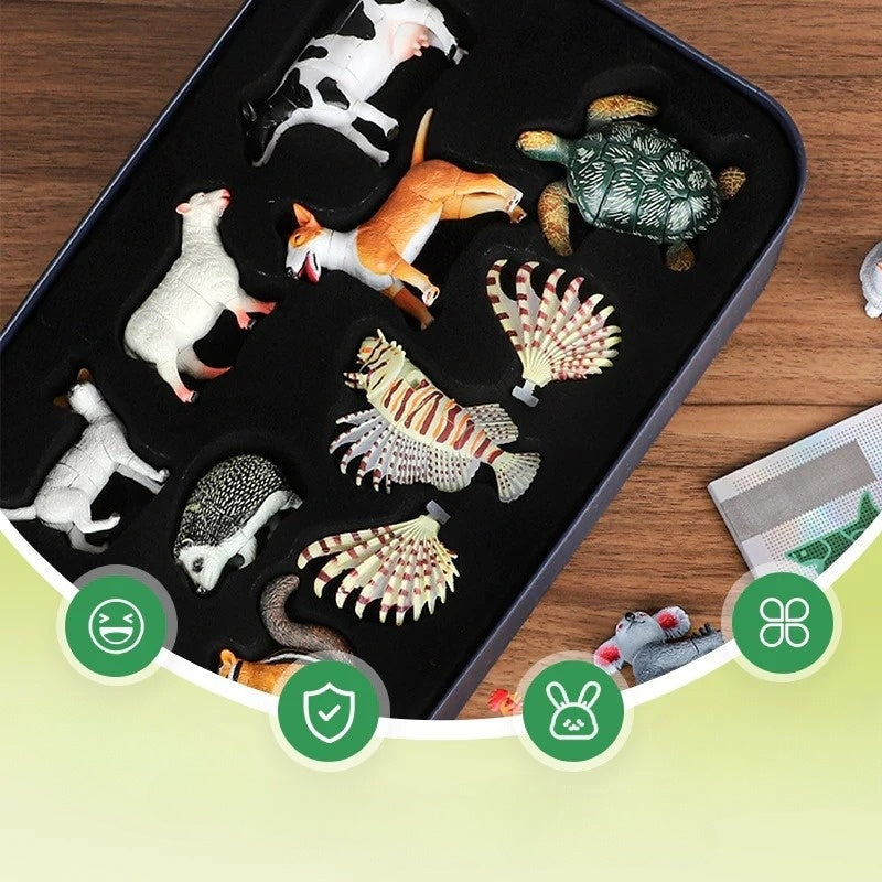 Kit de coleta de insetos e animais para crianças – brinquedo educativo de exploração da natureza